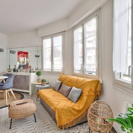 L29 Lenval Beach At 1Min Walk To Sea Front Ac Balcony Nice Bagian luar foto