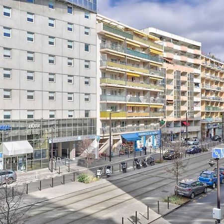 L29 Lenval Beach At 1Min Walk To Sea Front Ac Balcony Nice Bagian luar foto