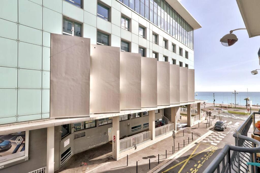 L29 Lenval Beach At 1Min Walk To Sea Front Ac Balcony Nice Bagian luar foto