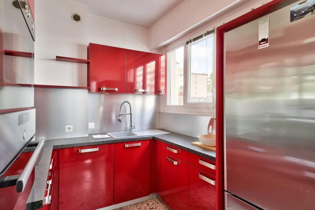 L29 Lenval Beach At 1Min Walk To Sea Front Ac Balcony Nice Bagian luar foto